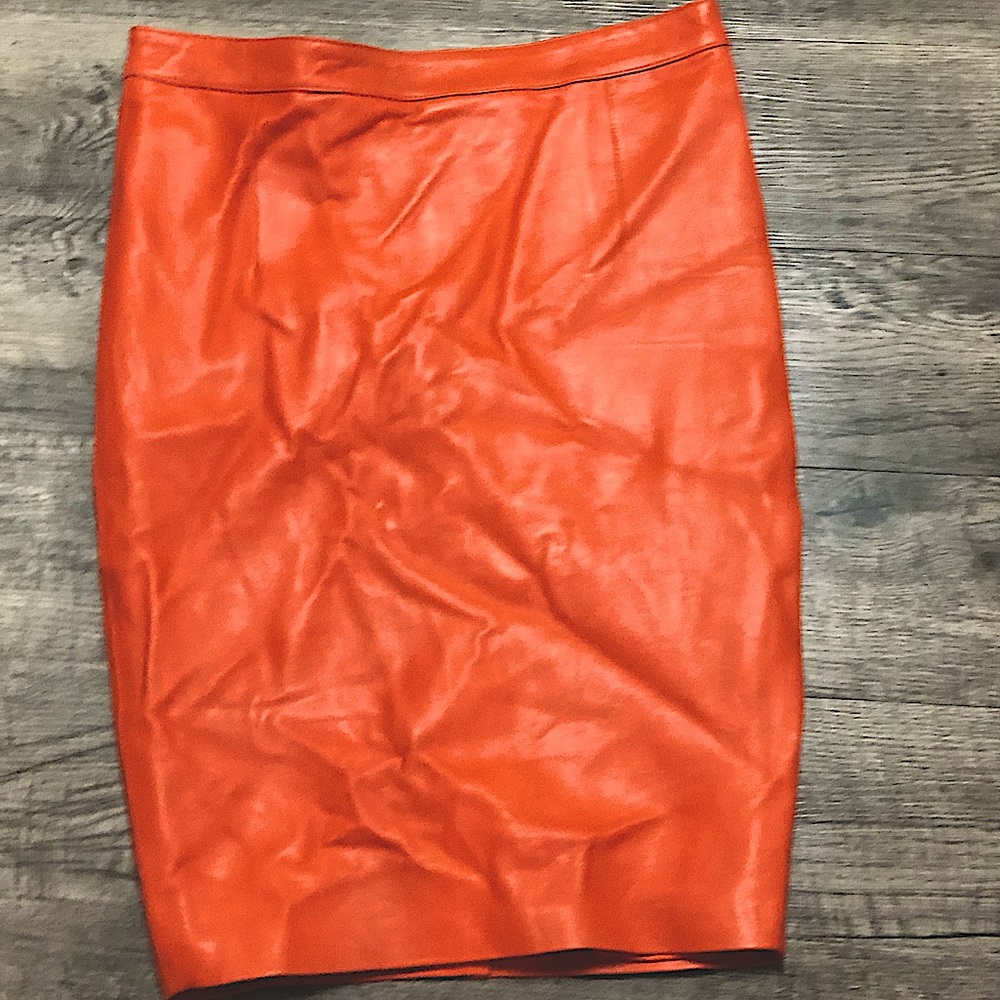 Genuine Leather Skirt